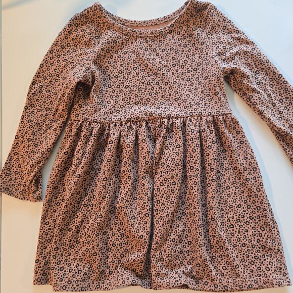 Cat & Jack Dress Outfit Leopard 2T - Picture 2 of 4